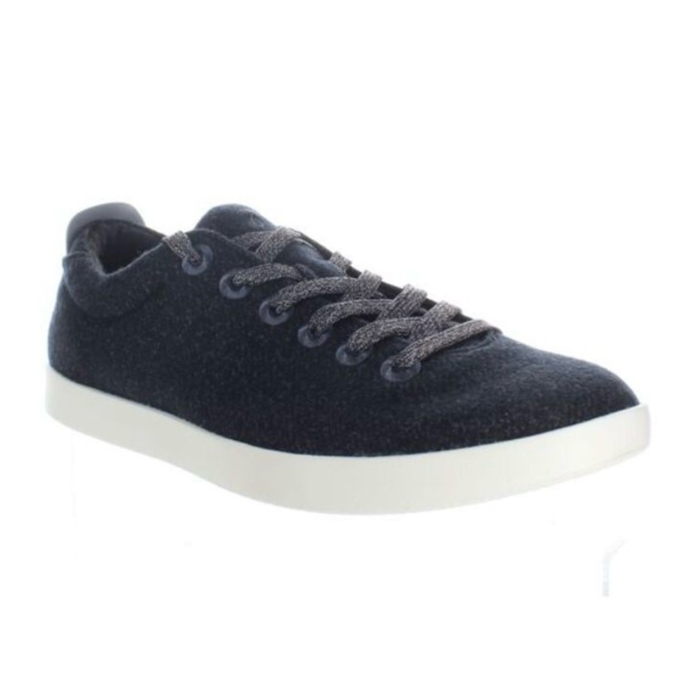 Allbirds Mens Wool Piper Sneakers in Navy Blue size 13 Fashion Shoe Lace-up